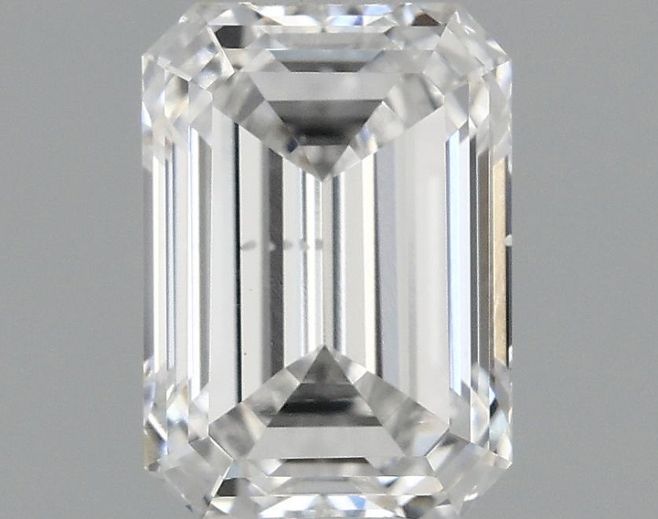 1.01 Carat Emerald Shaped Ideal Cut SI1 IGI Certified Lab Grown Diamond