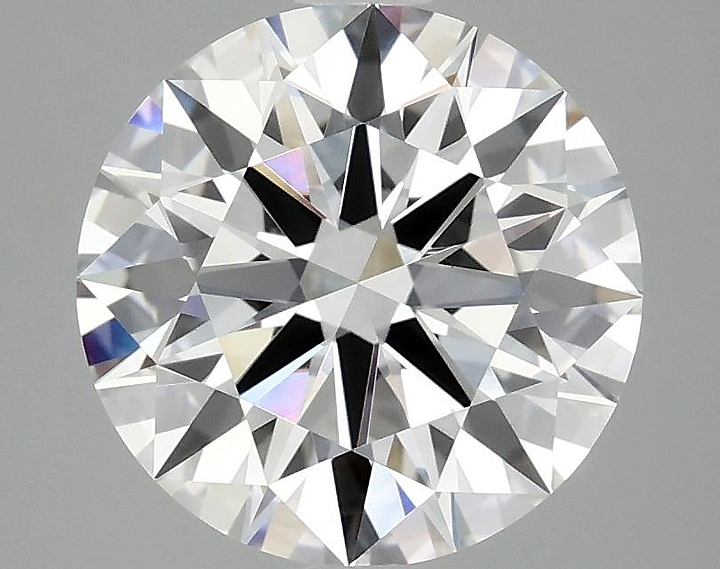 3.09 Carat Round Shaped Ideal Cut VVS2 IGI Certified Lab Grown Diamond