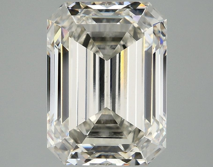 4.08 Carat Emerald Shaped Excellent Cut VS1 IGI Certified Lab Grown Diamond