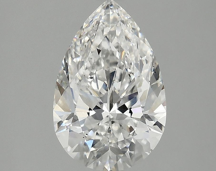 2.08 Carat Pear Shaped Excellent Cut VS2 IGI Certified Lab Grown Diamond
