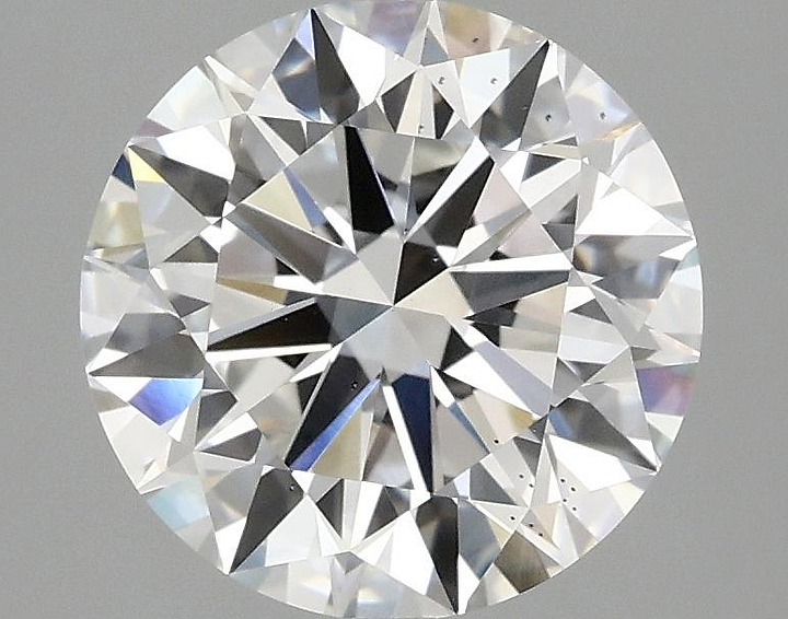 2.71 Carat Round Shaped Excellent Cut SI1 IGI Certified Lab Grown Diamond