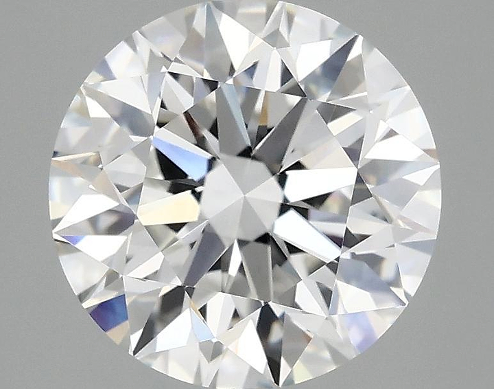 3.01 Carat Round Shaped Excellent Cut VVS2 IGI Certified Lab Grown Diamond