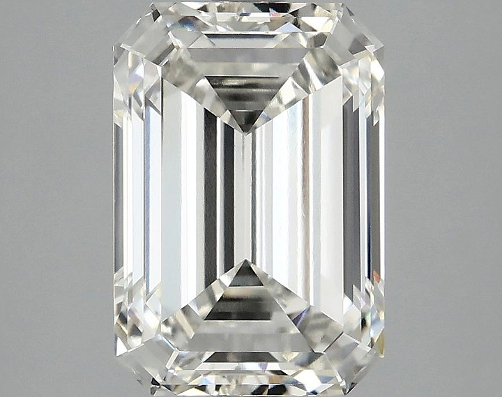3.46 Carat Emerald Shaped Ideal Cut VS1 IGI Certified Lab Grown Diamond