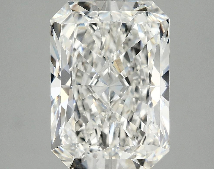 3.46 Carat Radiant Shaped Ideal Cut VVS2 IGI Certified Lab Grown Diamond