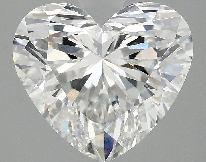 3.08 Carat Heart Shaped Ideal Cut VS1 IGI Certified Lab Grown Diamond