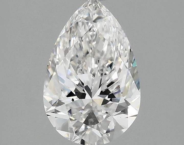1.56 Carat Pear Shaped Excellent Cut VS1 IGI Certified Lab Grown Diamond