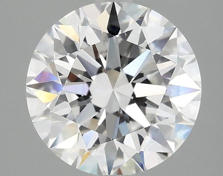 3.01 Carat Round Shaped Ideal Cut VVS2 IGI Certified Lab Grown Diamond
