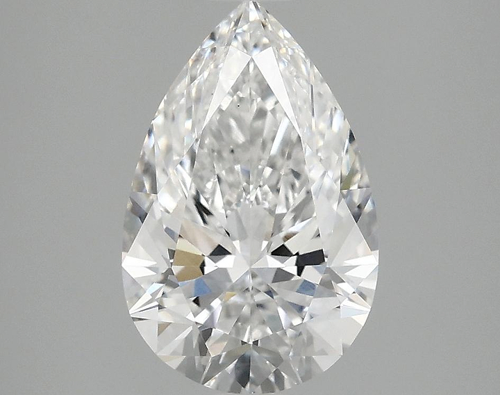 2.09 Carat Pear Shaped Ideal Cut VS1 IGI Certified Lab Grown Diamond