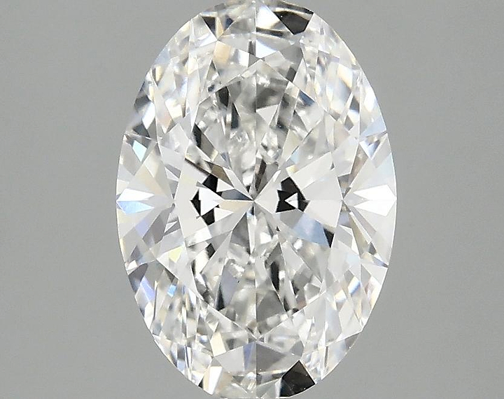 1.85 Carat Oval Shaped Ideal Cut VVS2 IGI Certified Lab Grown Diamond