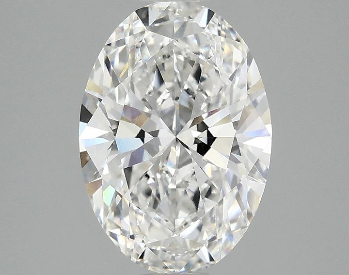 2.02 Carat Oval Shaped Ideal Cut VVS2 IGI Certified Lab Grown Diamond