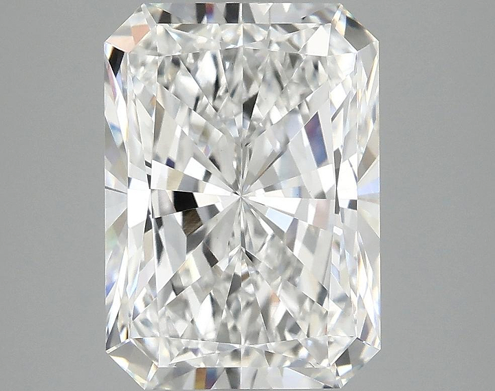4.08 Carat Radiant Shaped Ideal Cut VVS2 IGI Certified Lab Grown Diamond