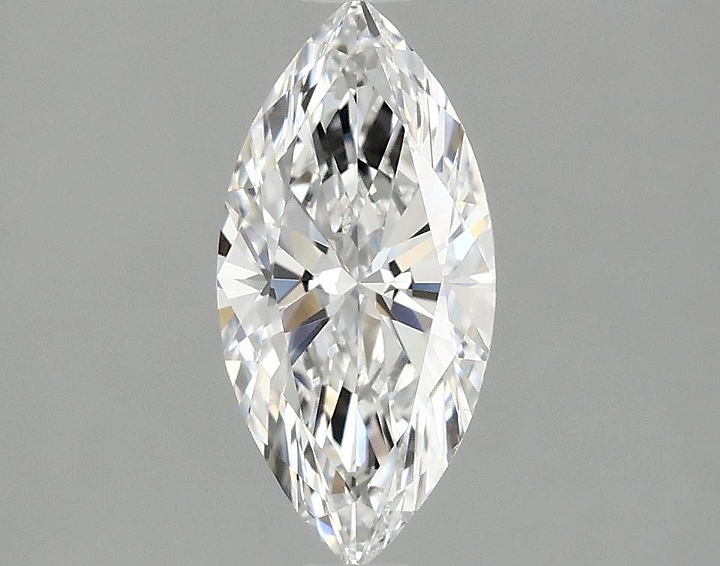 0.98 Carat Marquise Shaped Excellent Cut VVS2 IGI Certified Lab Grown Diamond