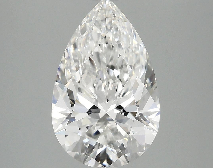 3.06 Carat Pear Shaped Ideal Cut VS1 IGI Certified Lab Grown Diamond