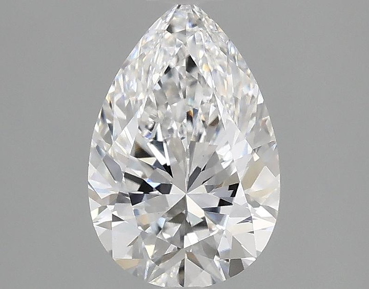 1.39 Carat Pear Shaped Excellent Cut VVS2 IGI Certified Lab Grown Diamond