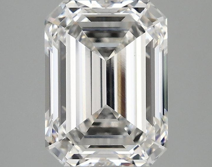 3.02 Carat Emerald Shaped Excellent Cut VS1 IGI Certified Lab Grown Diamond