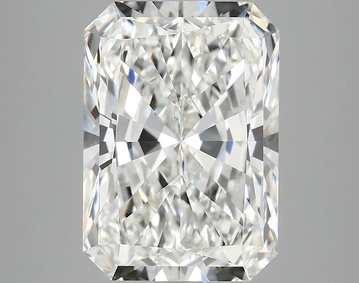 4.05 Carat Radiant Shaped Ideal Cut VS1 IGI Certified Lab Grown Diamond