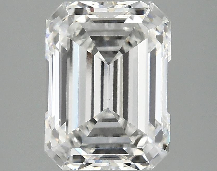 3.07 Carat Emerald Shaped Excellent Cut VS1 IGI Certified Lab Grown Diamond