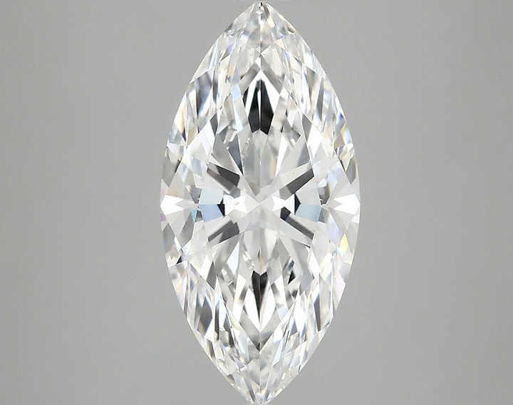 3.09 Carat Marquise Shaped Excellent Cut VS1 IGI Certified Lab Grown Diamond