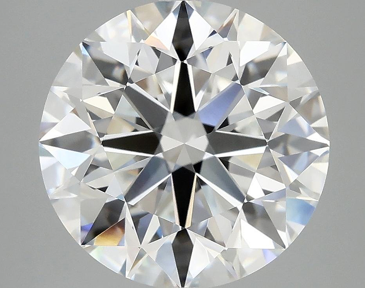 5.08 Carat Round Shaped Excellent Cut VVS2 IGI Certified Lab Grown Diamond