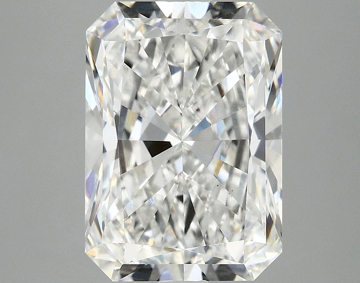 5.06 Carat Radiant Shaped Ideal Cut VS1 GSI Certified Lab Grown Diamond