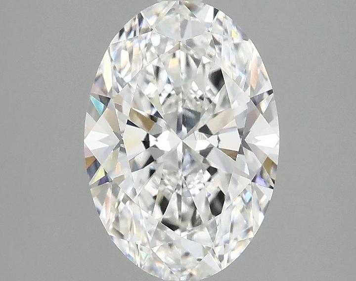 2.08 Carat Oval Shaped Ideal Cut VVS2 IGI Certified Lab Grown Diamond