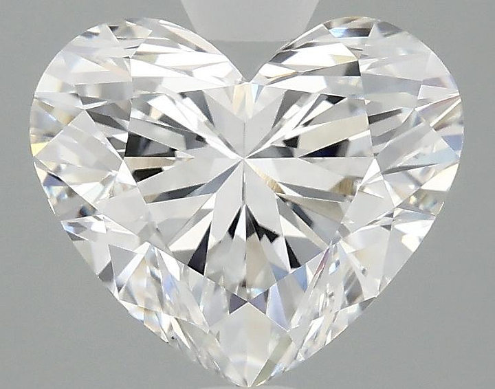 2.98 Carat Heart Shaped Ideal Cut VS1 IGI Certified Lab Grown Diamond