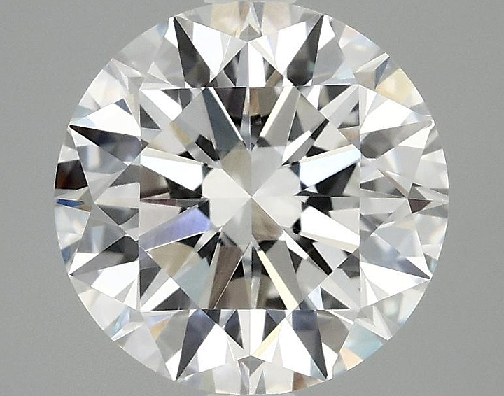 2.9 Carat Round Shaped Excellent Cut VVS2 IGI Certified Lab Grown Diamond