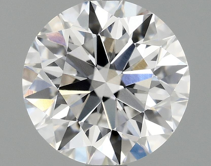 1.59 Carat Round Shaped Excellent Cut VVS2 IGI Certified Lab Grown Diamond
