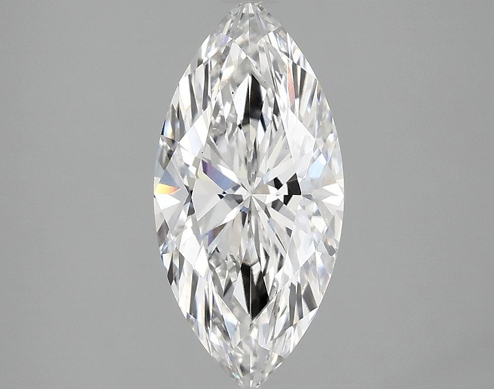 2.09 Carat Marquise Shaped Excellent Cut VS1 IGI Certified Lab Grown Diamond