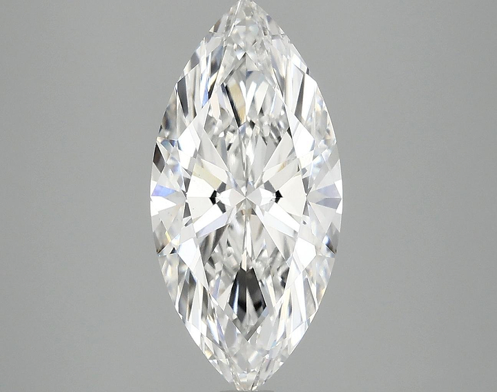 2.83 Carat Marquise Shaped Excellent Cut VS1 IGI Certified Lab Grown Diamond