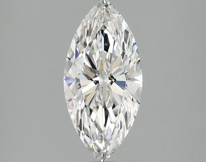 1.48 Carat Marquise Shaped Excellent Cut VVS2 IGI Certified Lab Grown Diamond