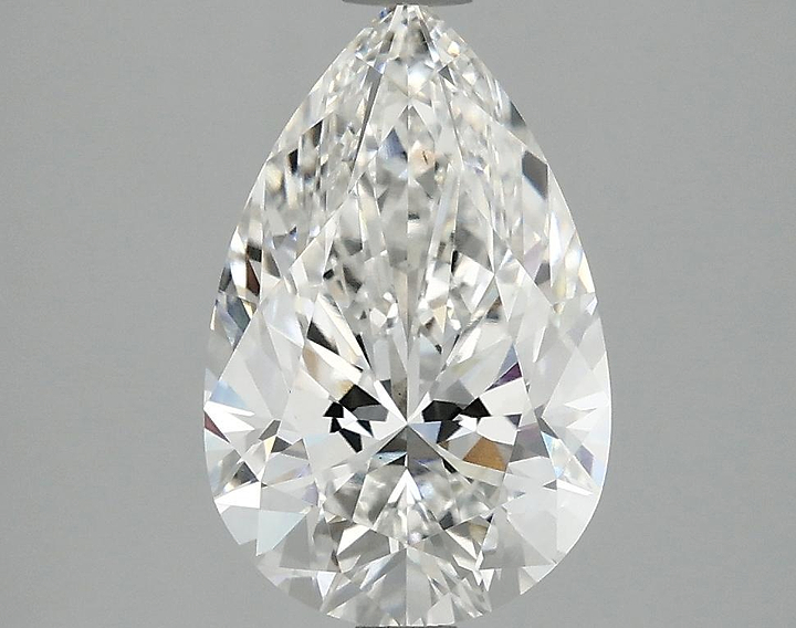 2.58 Carat Pear Shaped Ideal Cut VS1 IGI Certified Lab Grown Diamond