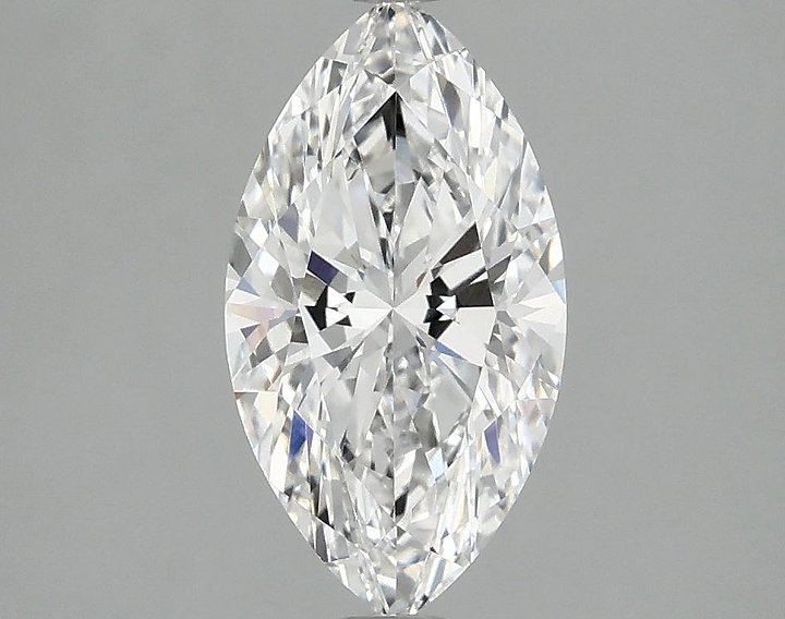 1.59 Carat Marquise Shaped Excellent Cut VVS2 IGI Certified Lab Grown Diamond