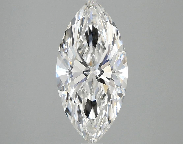 2.04 Carat Marquise Shaped Excellent Cut VVS2 IGI Certified Lab Grown Diamond