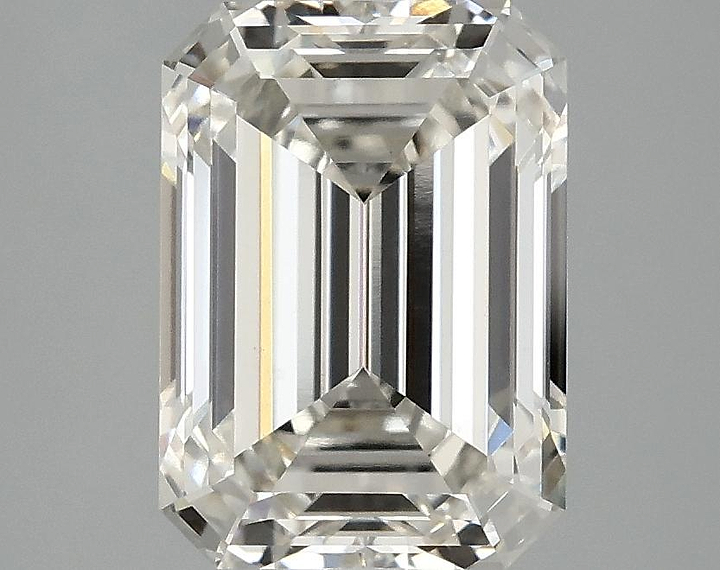 3.09 Carat Emerald Shaped Ideal Cut VS1 IGI Certified Lab Grown Diamond