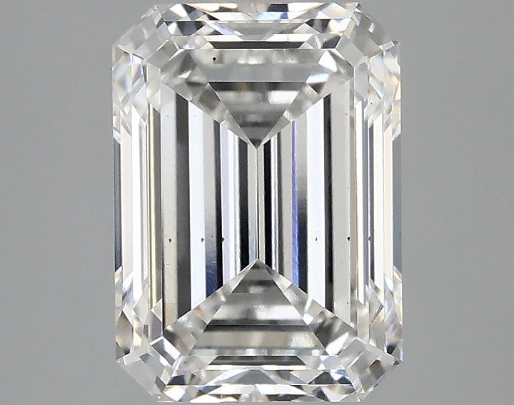 3.26 Carat Emerald Shaped Excellent Cut VS2 IGI Certified Lab Grown Diamond