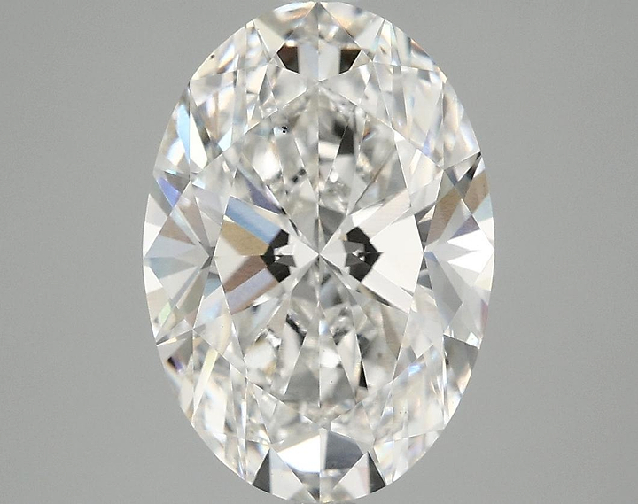 3.85 Carat Oval Shaped Ideal Cut VS2 IGI Certified Lab Grown Diamond