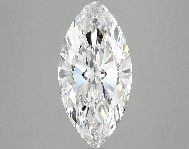 3.09 Carat Marquise Shaped Excellent Cut VS1 IGI Certified Lab Grown Diamond