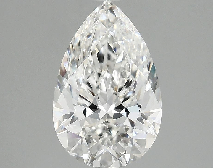 2.05 Carat Pear Shaped Ideal Cut VVS2 IGI Certified Lab Grown Diamond
