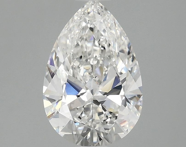 1.49 Carat Pear Shaped Excellent Cut VS2 IGI Certified Lab Grown Diamond
