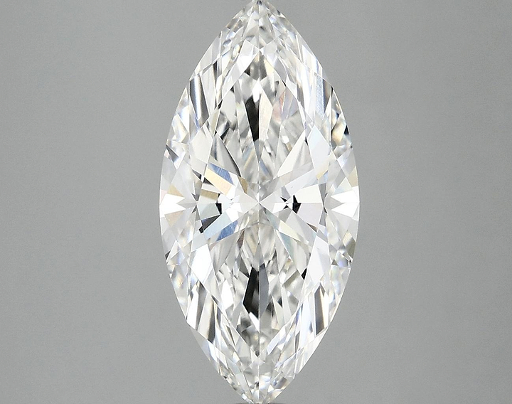 3.02 Carat Marquise Shaped Excellent Cut VVS2 IGI Certified Lab Grown Diamond