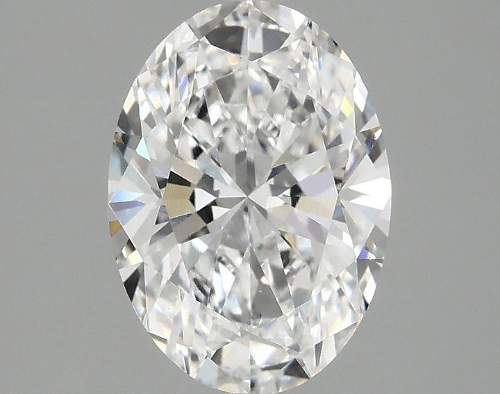 2.1 Carat Oval Shaped Ideal Cut VVS2 IGI Certified Lab Grown Diamond