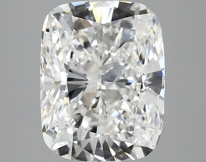 3.03 Carat Cushion Shaped Excellent Cut VVS2 IGI Certified Lab Grown Diamond