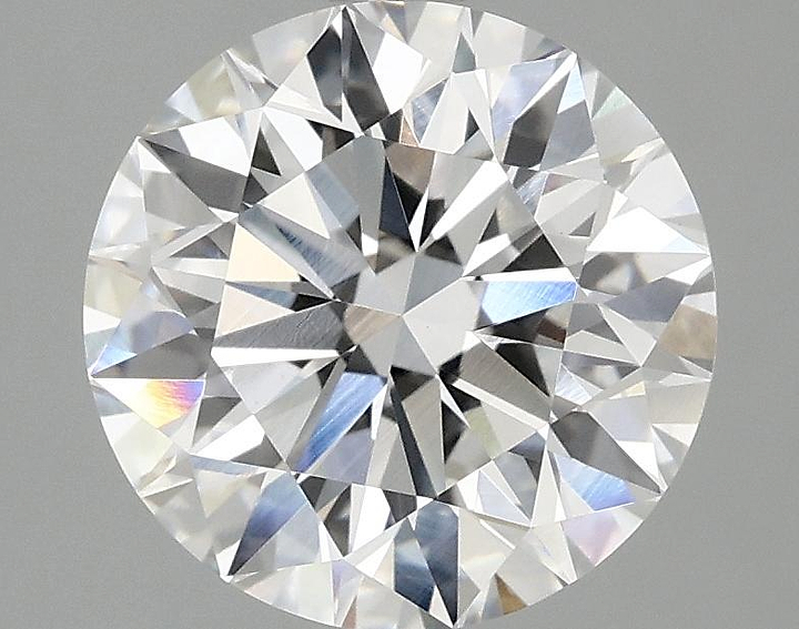3.03 Carat Round Shaped Excellent Cut VVS2 IGI Certified Lab Grown Diamond