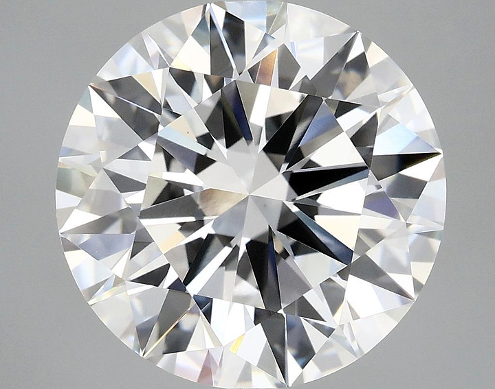 5.93 Carat Round Shaped Ideal Cut VVS2 IGI Certified Lab Grown Diamond