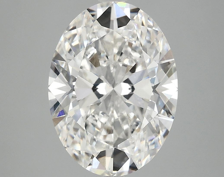 3.95 Carat Oval Shaped Excellent Cut VS1 IGI Certified Lab Grown Diamond