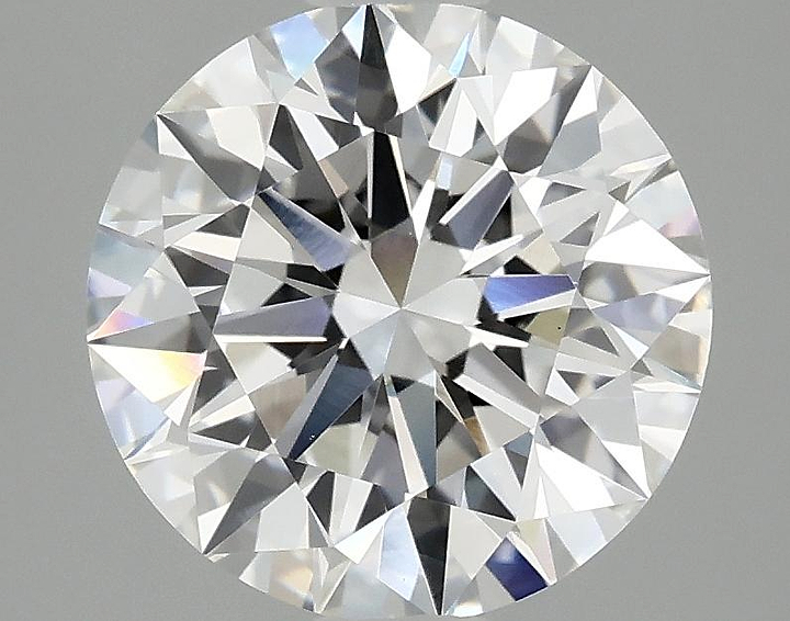 3.09 Carat Round Shaped Ideal Cut VVS2 IGI Certified Lab Grown Diamond