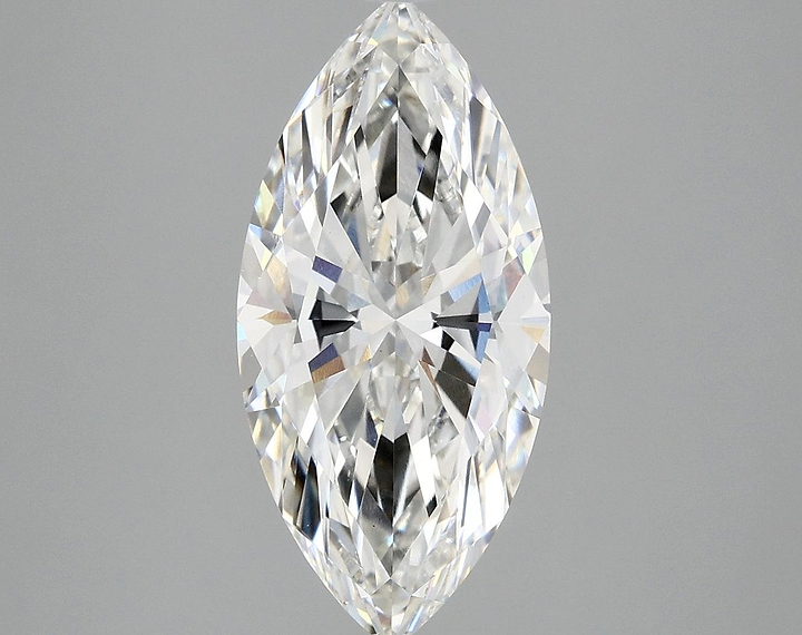 2.98 Carat Marquise Shaped Excellent Cut VVS2 IGI Certified Lab Grown Diamond