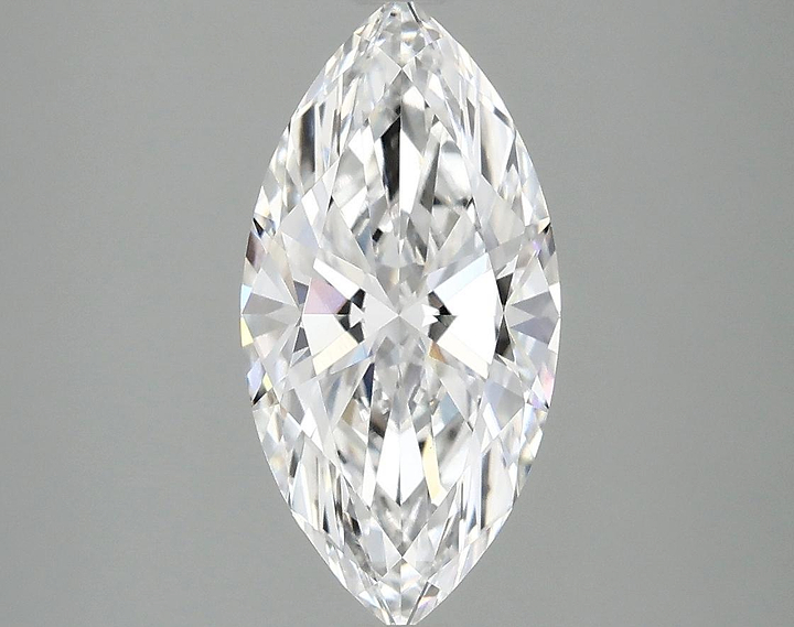 2.04 Carat Marquise Shaped Ideal Cut VVS2 IGI Certified Lab Grown Diamond