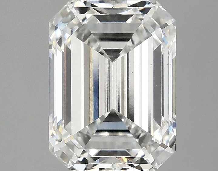 3.01 Carat Emerald Shaped Excellent Cut VS1 IGI Certified Lab Grown Diamond